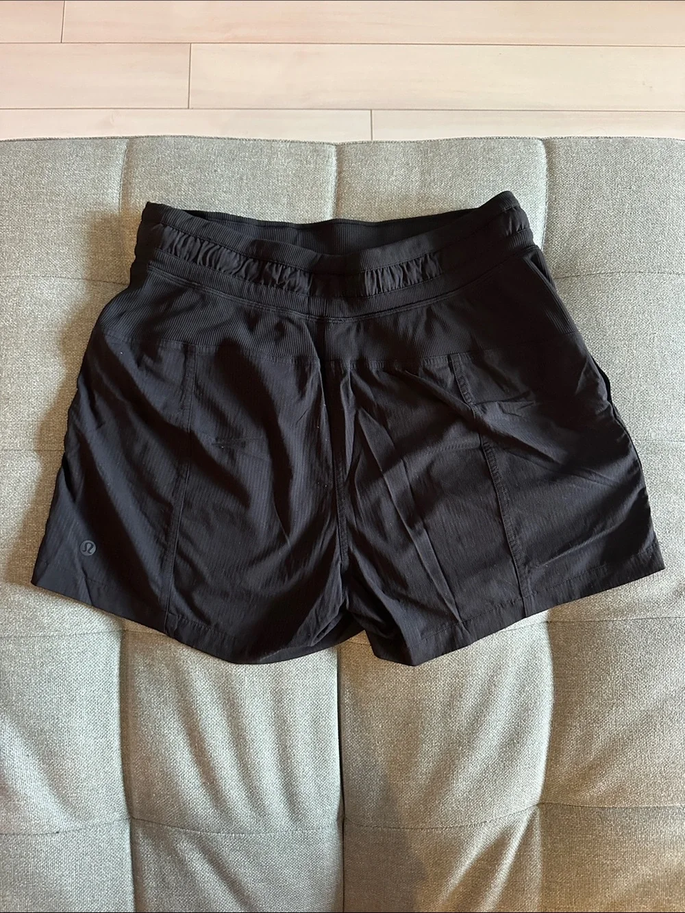 Lululemon Black Women's Drawstring Active Shorts